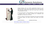 Tablet Screenshot of genesis-solution.com